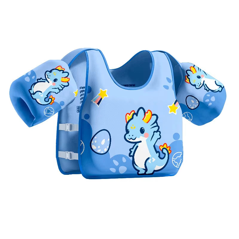 Baby Swim Vest Child Buoyancy Vest Swimming Ring Tube for Kid Swimming Arm Ring Swim Pool Float Water Play Equipment