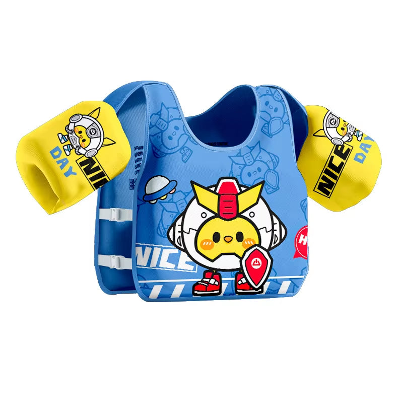 Baby Swim Vest Child Buoyancy Vest Swimming Ring Tube for Kid Swimming Arm Ring Swim Pool Float Water Play Equipment